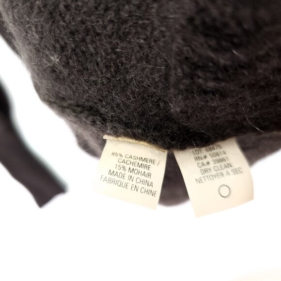 Elie Tahari Cashmere Mohair Sweater Dress XS Balloon Long Sleeve Tunic - Picture 7 of 10